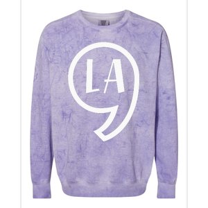 Comma La Kamala Harris Comma La Colorblast Crewneck Sweatshirt