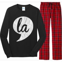 Comma + La Kamala Harris Vp 2020 Election Aka Soror Voting Long Sleeve Pajama Set