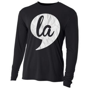 Comma + La Kamala Harris Vp 2020 Election Aka Soror Voting Cooling Performance Long Sleeve Crew