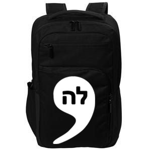 Comma La Kamala Hebrew Alphabet Cute Impact Tech Backpack