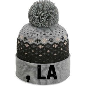 Comma La Kamala Harris Joe Biden 2024 Democrat The Baniff Cuffed Pom Beanie