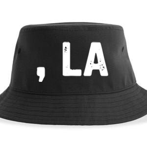 Comma La Kamala Harris Joe Biden 2024 Democrat Sustainable Bucket Hat