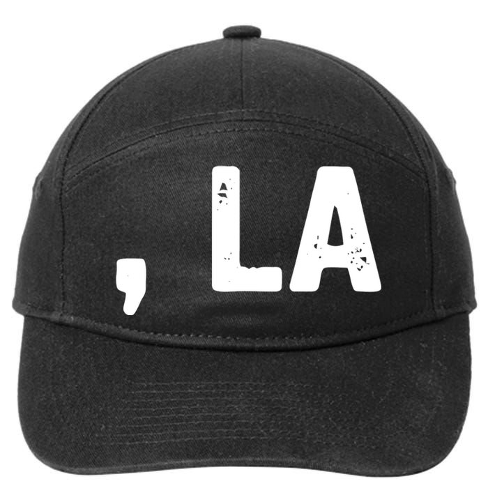 Comma La Kamala Harris Joe Biden 2024 Democrat 7-Panel Snapback Hat