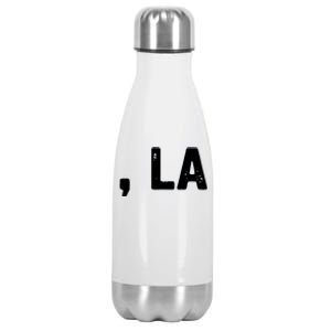 Comma La Kamala Harris Joe Biden 2024 Democrat Stainless Steel Insulated Water Bottle