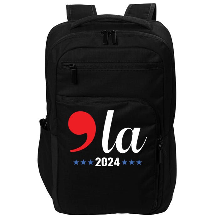 Comma La Kamala Harris For President 2024 Election Impact Tech Backpack