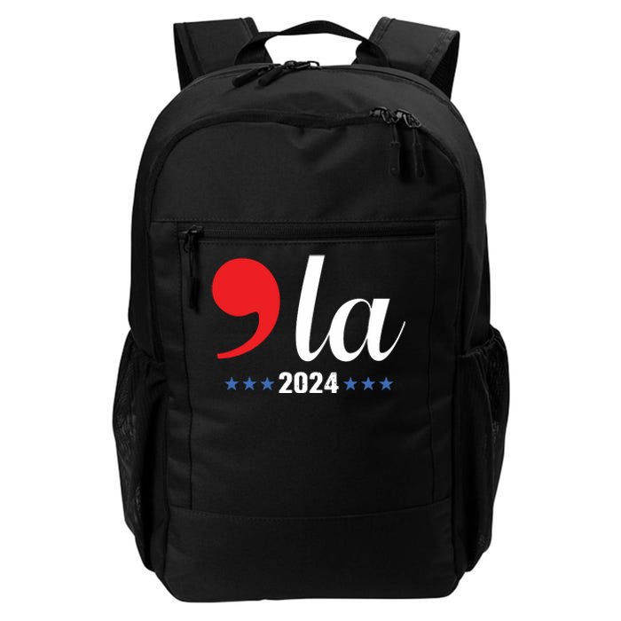 Comma La Kamala Harris For President 2024 Election Daily Commute Backpack