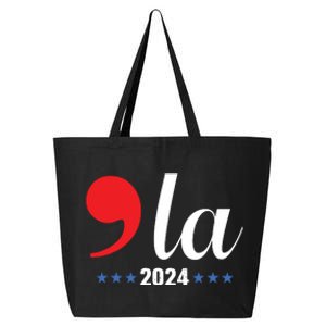 Comma La Kamala Harris For President 2024 Election 25L Jumbo Tote