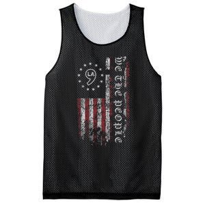 Comma La Kamala Harris 2024 We The People Us Flag Mesh Reversible Basketball Jersey Tank