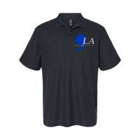 Comma La Kamala Harris Tim Walz Coach 2024 La Comma Softstyle Adult Sport Polo