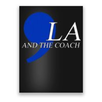 Comma La Kamala Harris Tim Walz Coach 2024 La Comma Poster