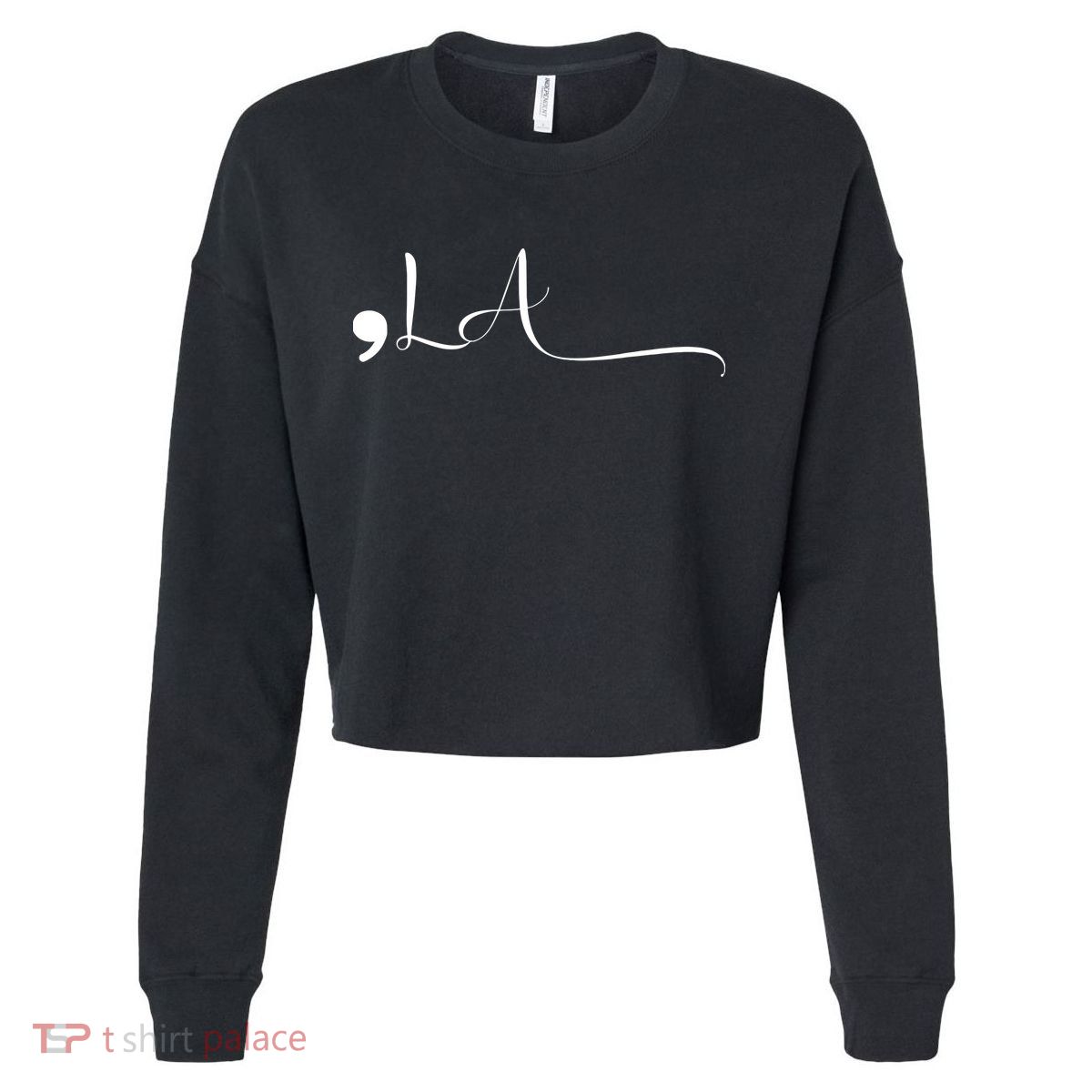Comma La Kamala Harris Cropped Pullover Crew
