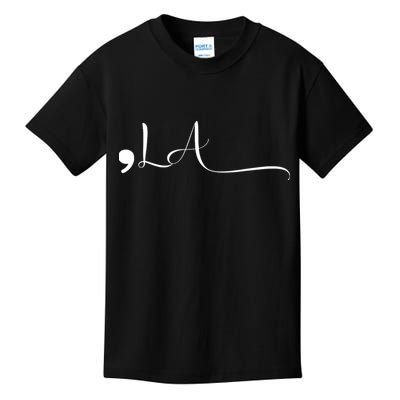 Comma La Kamala Harris Kids T-Shirt