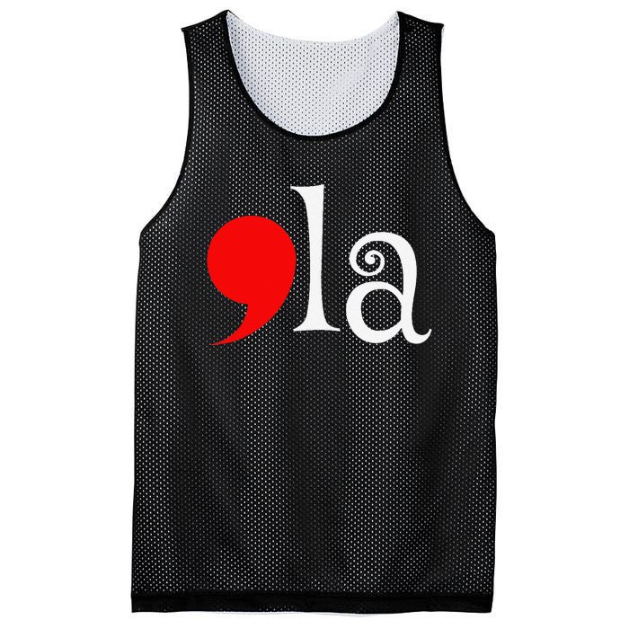 Comma La Kamala Harris 2024 Presidential Political Campaign Mesh Reversible Basketball Jersey Tank