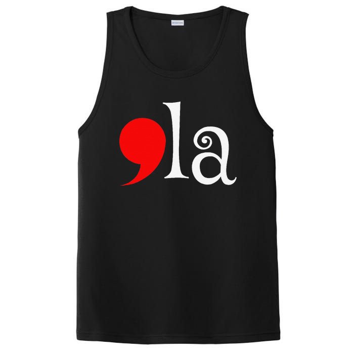 Comma La Kamala Harris 2024 Presidential Political Campaign PosiCharge Competitor Tank