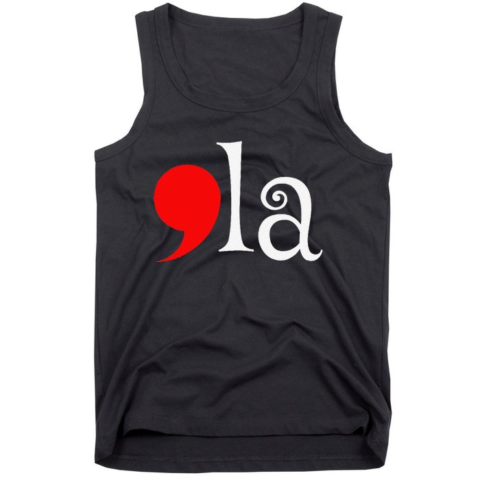 Comma La Kamala Harris 2024 Presidential Political Campaign Tank Top