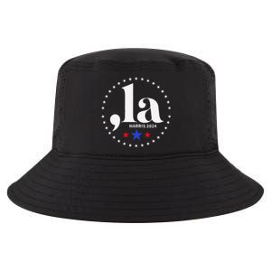 Comma La Kamala Harris For President 2024 Funny Kamala Us Cool Comfort Performance Bucket Hat