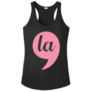 Comma La Kamala Harris For President 2024 Election Ladies PosiCharge Competitor Racerback Tank