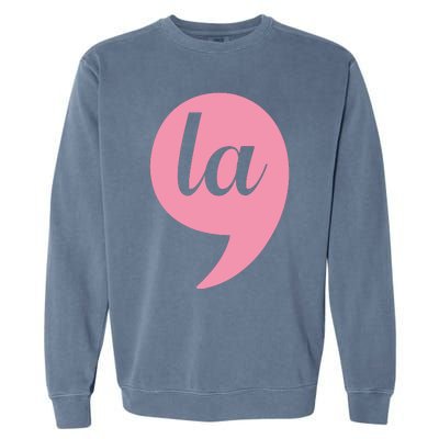 Comma La Kamala Harris For President 2024 Election Garment-Dyed Sweatshirt