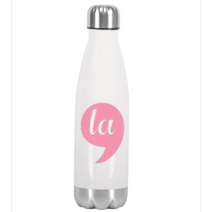 Comma La Kamala Harris For President 2024 Election Stainless Steel Insulated Water Bottle