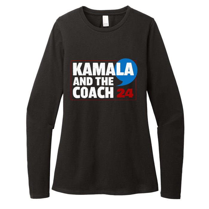 Comma La Kamala Harris 2024 Election Usa La Comma President Womens CVC Long Sleeve Shirt