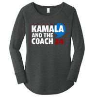 Comma La Kamala Harris 2024 Election Usa La Comma President Women's Perfect Tri Tunic Long Sleeve Shirt