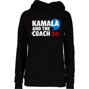 Comma La Kamala Harris 2024 Election Usa La Comma President Womens Funnel Neck Pullover Hood