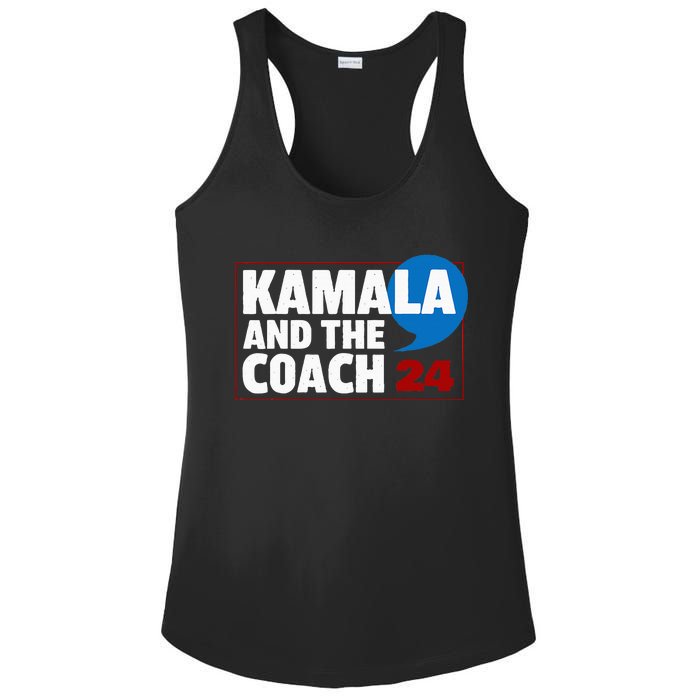 Comma La Kamala Harris 2024 Election Usa La Comma President Ladies PosiCharge Competitor Racerback Tank