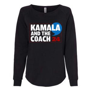 Comma La Kamala Harris 2024 Election Usa La Comma President Womens California Wash Sweatshirt