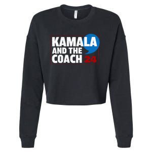 Comma La Kamala Harris 2024 Election Usa La Comma President Cropped Pullover Crew