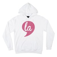 Comma + La Kamala Harris Vp 2024 Election Aka Soror Voting Hoodie