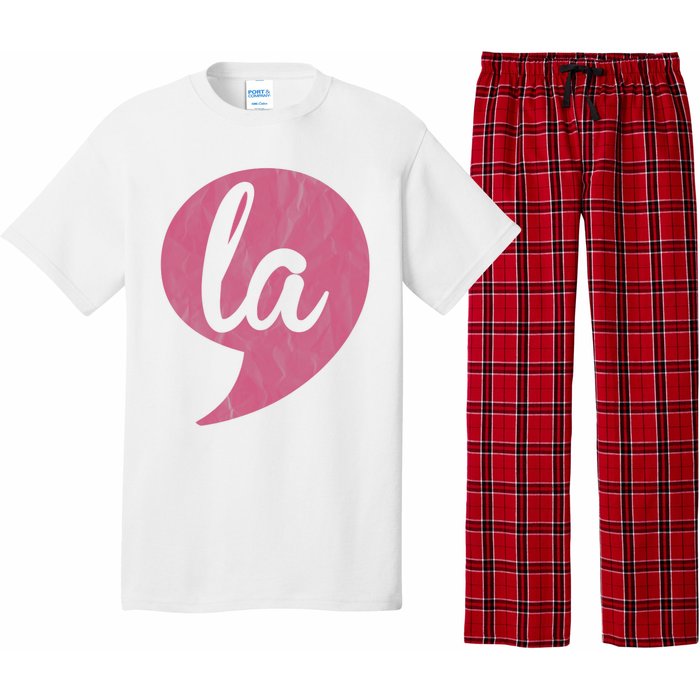 Comma + La Kamala Harris Vp 2024 Election Aka Soror Voting Pajama Set