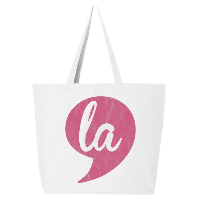 Comma + La Kamala Harris Vp 2024 Election Aka Soror Voting 25L Jumbo Tote