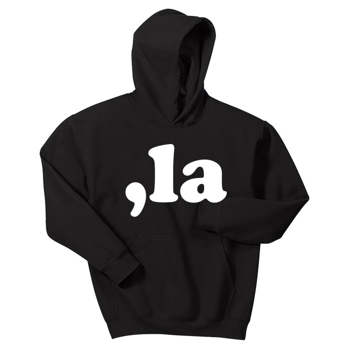 Comma La Kamala Harris Kids Hoodie