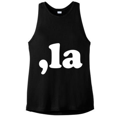 Comma La Kamala Harris Ladies PosiCharge Tri-Blend Wicking Tank