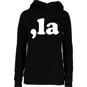 Comma La Kamala Harris Womens Funnel Neck Pullover Hood