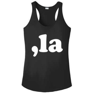 Comma La Kamala Harris Ladies PosiCharge Competitor Racerback Tank