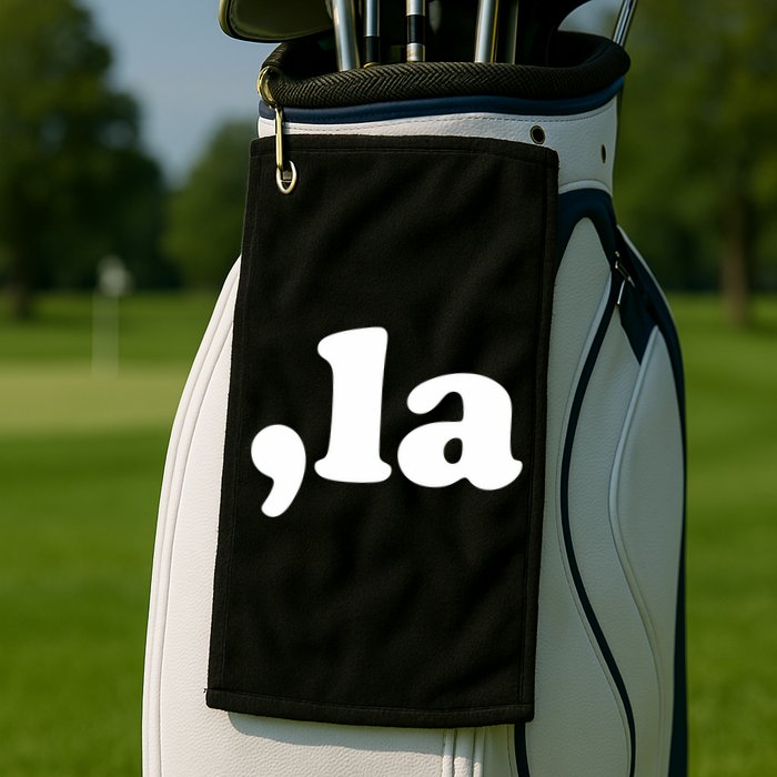 Comma La Kamala Harris Golf Towel