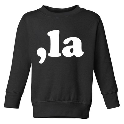Comma La Kamala Harris Toddler Sweatshirt
