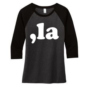 Comma La Kamala Harris Women's Tri-Blend 3/4-Sleeve Raglan Shirt