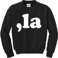 Comma La Kamala Harris Kids Sweatshirt