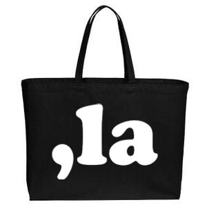 Comma La Kamala Harris Cotton Canvas Jumbo Tote