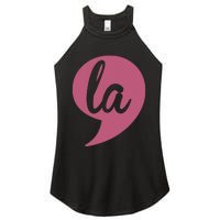 Comma La Kamala Harris Vp 2024 Election Aka Soror Voting Women's Perfect Tri Rocker Tank