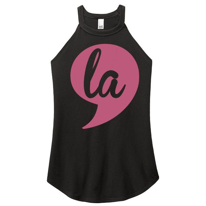 Comma La Kamala Harris Vp 2024 Election Aka Soror Voting Women's Perfect Tri Rocker Tank