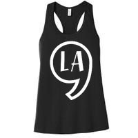 Comma La Kamala Harris Comma La Women's Racerback Tank