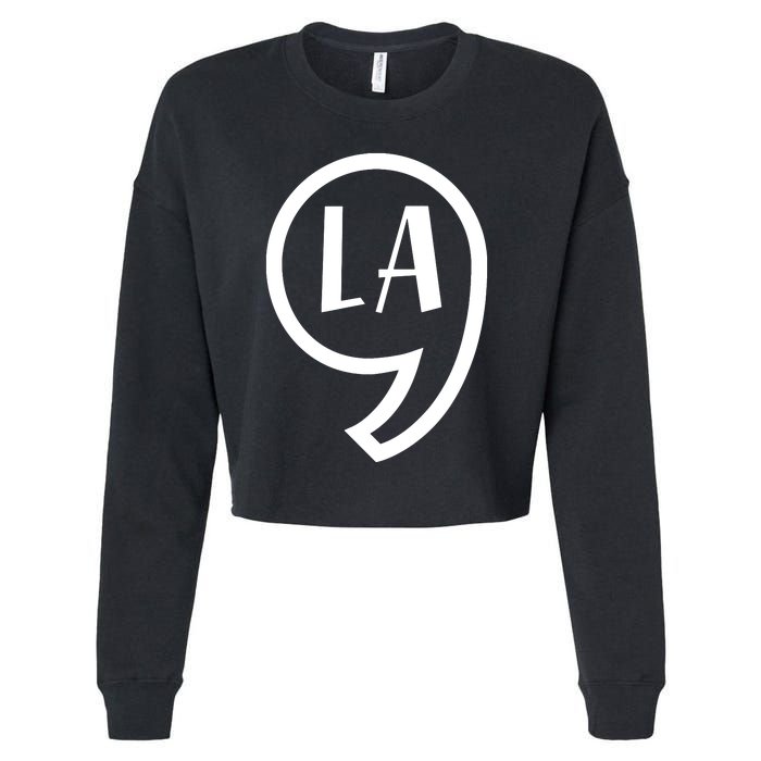 Comma La Kamala Harris Comma La Cropped Pullover Crew