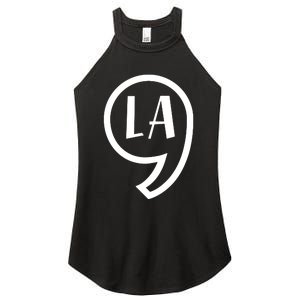 Comma La Kamala Harris Comma La Women's Perfect Tri Rocker Tank