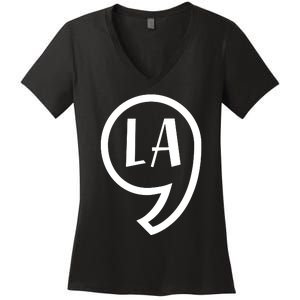 Comma La Kamala Harris Comma La Women's V-Neck T-Shirt