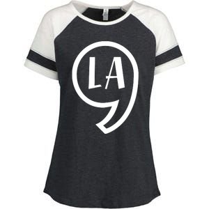 Comma La Kamala Harris Comma La Enza Ladies Jersey Colorblock Tee