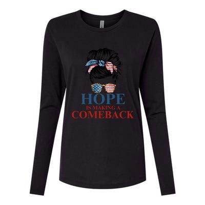 Cat Ladies Kamala Usa Democrats Hope Is Making Comeback Gift Womens Cotton Relaxed Long Sleeve T-Shirt