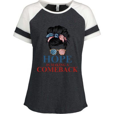 Cat Ladies Kamala Usa Democrats Hope Is Making Comeback Gift Enza Ladies Jersey Colorblock Tee